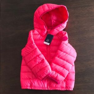NWT Gap toddler lightweight puffer jacket